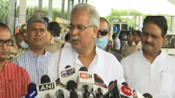 सीएम भूपेश बघेल कन्याकुमारी रवाना 