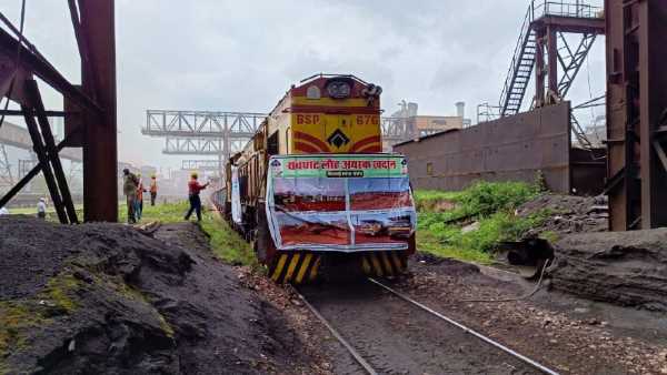 लौह अयस्क परिवहन का सफल रहा ट्रायल