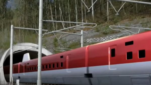 समुद्री टनल में बुलेट ट्रेन की रफ्तार 300 kmph