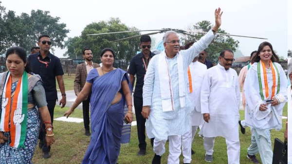 मुख्यमंत्री भूपेश के रोड शो में उमड़ा जनसैलाब