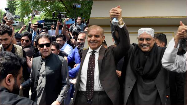 जरदारी और शरीफ को भ्रष्टाचारी कहा इमरान ने