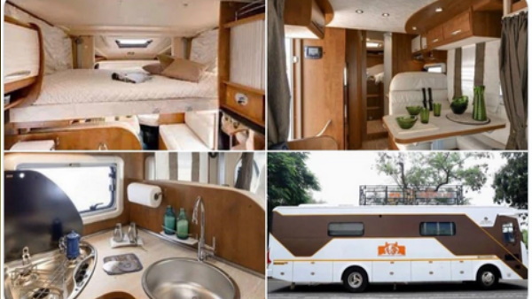 आलीशान caravans की तस्‍वीरें ये दावा करते हुए हो रही वायरल 