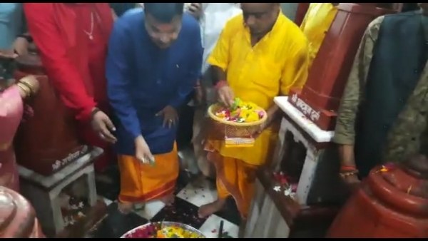 ग्वालियर से दतिया पहुंचे थे नितिन गडकरी