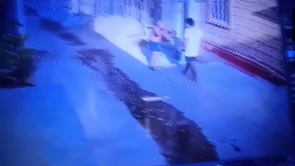CCTV में कैद हुआ वीडियो 