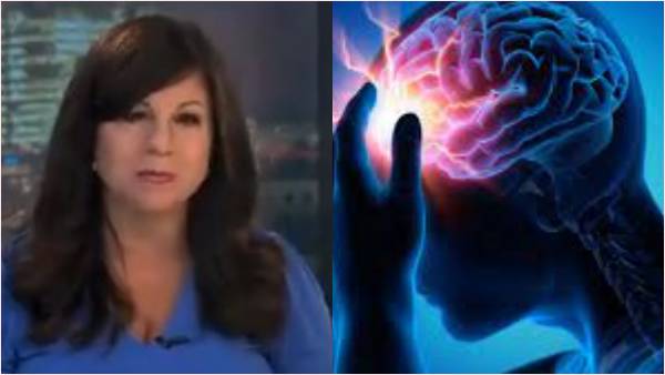 न्यूज पढ़ते समय आया स्ट्रोक