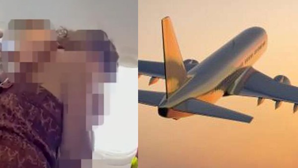 जब फ्लाइट में बनाया संबंध