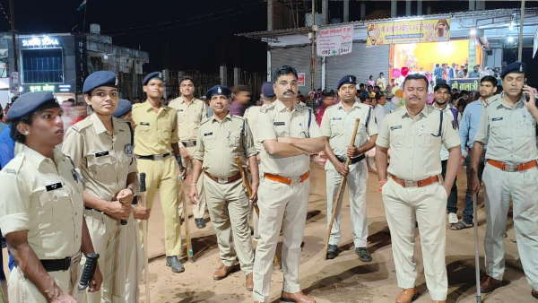 गणेश उत्सव के दौरान बेहद सख्त रही पुलिस 