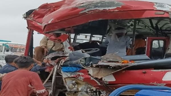 ग्वालियर से भिंड जा रही थी बस