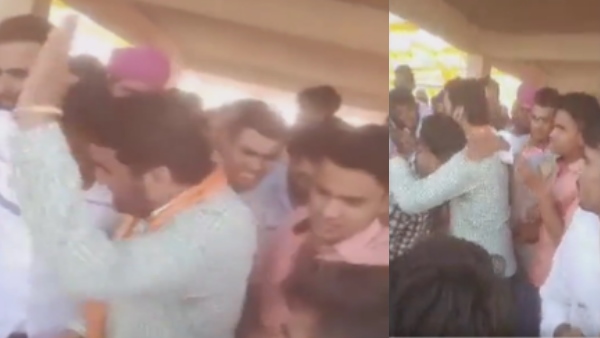 तेजादशमी मेले में पहुंचे हनुमान बेनीवाल