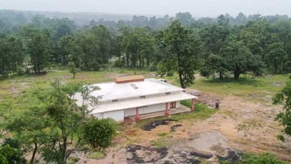 पार्क में बनाया गया है इंटरप्रिटेशन सेंटर पार्क में बनाया गया है इंटरप्रिटेशन सेंटर