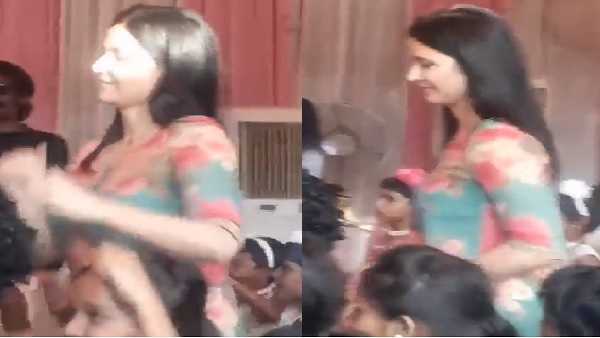 कैटरीना ने स्कूल के बच्चों के साथ किया डांस