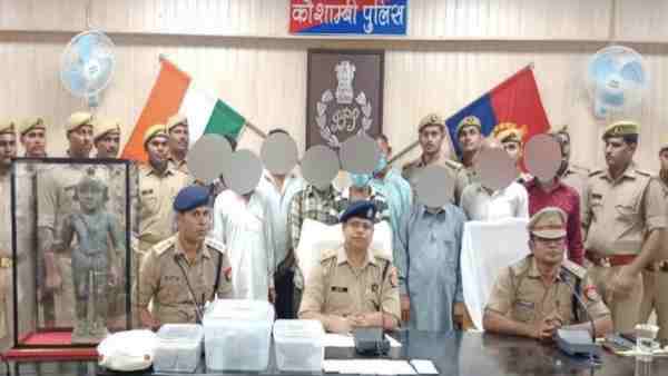 15 साल पहले बांदा जिले के एक मंदिर से की थी चोरी