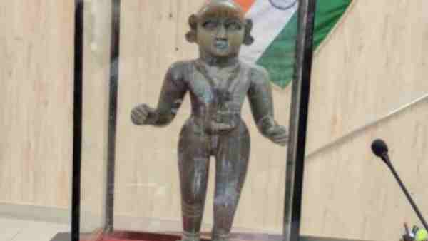 95 करोड़ रुपए की दो मूर्तियां की बरामद