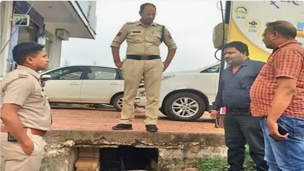 सागर में रतौना में हत्या करने के बाद खुरई रोड पर पहुंचा था