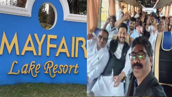 रायपुर के मेफेयर रिसोर्ट में रुके हैं हेमंत सोरेन के विधायक 