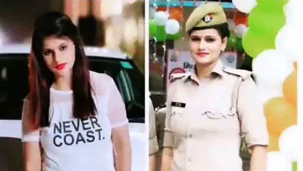 मुरादाबाद में तैनात महिला सिपाही रजनी पर भी गिरी गाज