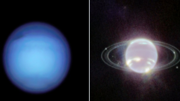 पहली बार इन्फ्रारेड में नेपच्यून की तस्वीर पहली बार इन्फ्रारेड में नेपच्यून की तस्वीर