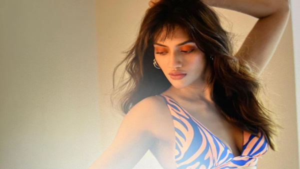 ब्रालेट में नुसरज जहां का दिखा सबसे बोल्‍ड अवतार 