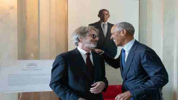 ओबामा ने चित्रकार को धन्यवाद दिया