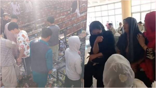 आत्मघाती हमले में 100 छात्रों की मौत