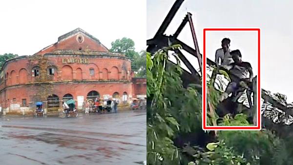 प्रेमनाथ की टॉकीज पर नशेबाज का ड्रामा प्रेमनाथ की टॉकीज पर नशेबाज का ड्रामा