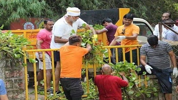 केंद्रीय मंत्री पटेल ने उठाया बेलाताल को साफ करने का बीड़ा