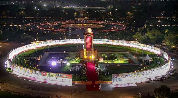 Central Vista sustainability features से लैस Central Vista sustainability features से लैस