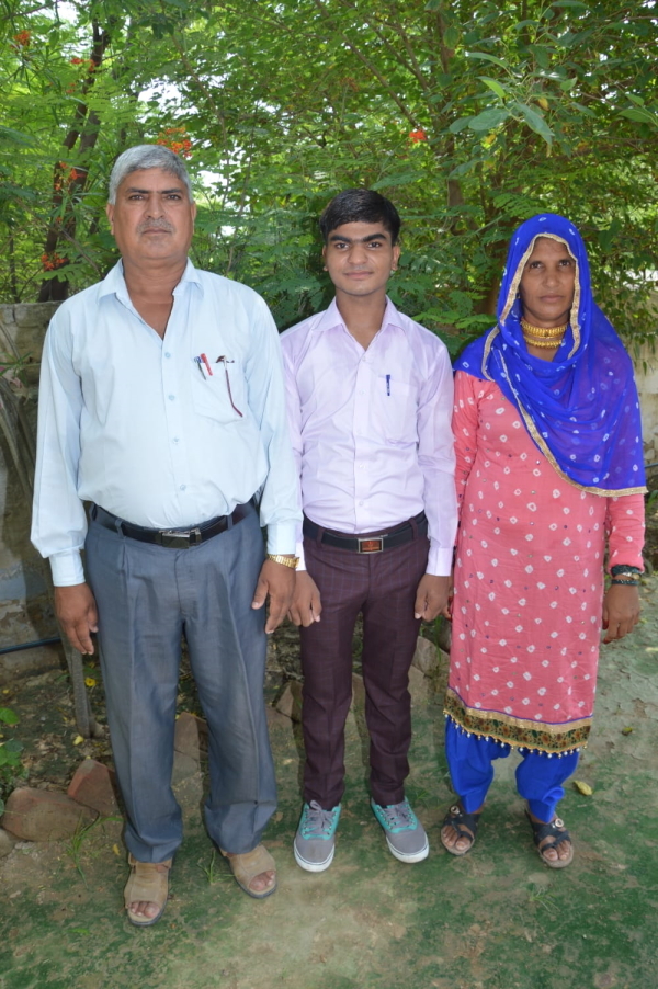 राहिल मोहम्‍मद का परिवार