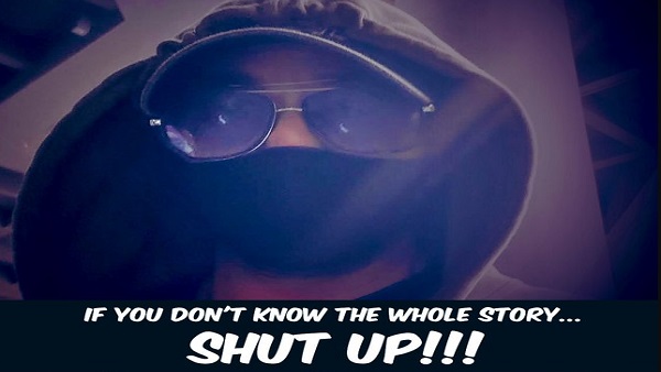 'पूरी कहानी नहीं जानते हैं तो Shut up...' 