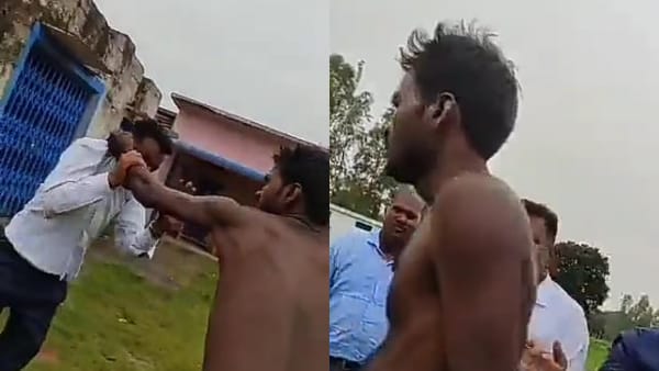 टीचर की खुलेआम हुई पिटाई टीचर की खुलेआम हुई पिटाई