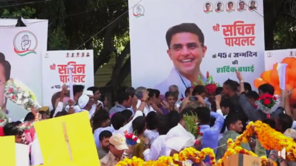 सचिन का सीएम बनाने की मांग उठने लगी सचिन का सीएम बनाने की मांग उठने लगी