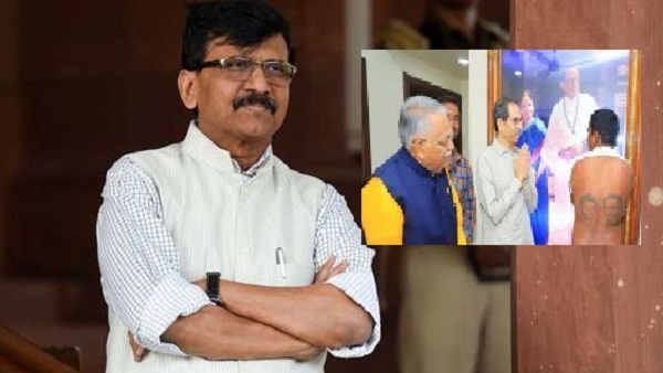 संजय राउत की तस्वीर को टैटू कराने का दावा 