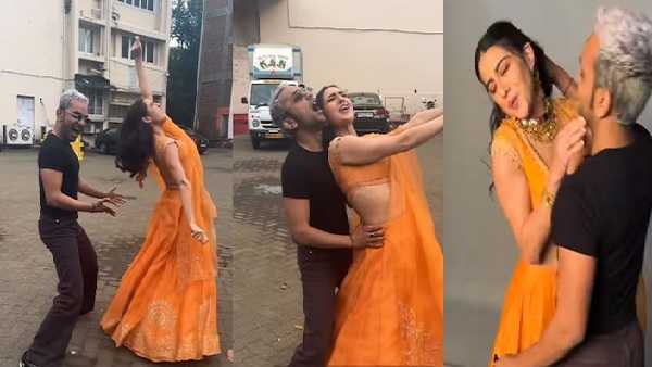 सारा ने मेकअप मैन के साथ किया क्रेजी डांस