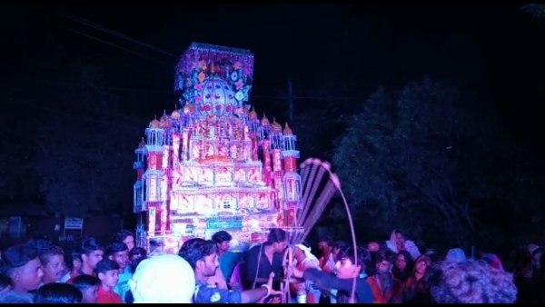 कोलारस में निकाला गया था ताजियों का जुलूस