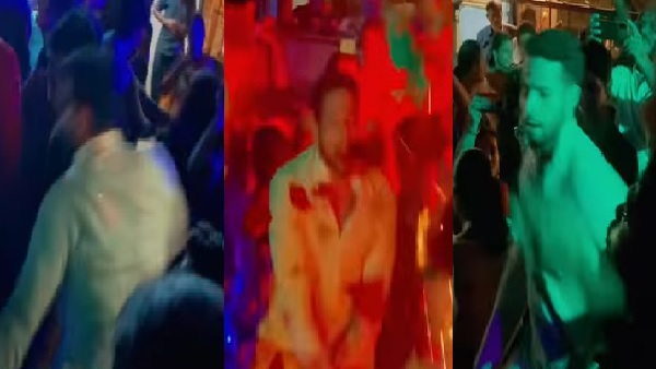गणपति विसर्जन पर झूमकर नाचे सिद्धांत