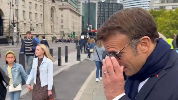 लंदन की सड़कों पर निकले राष्ट्रपति