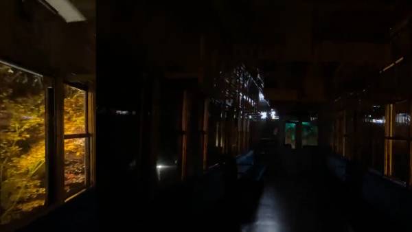 सूर्यास्त के समय कमाल का नजारा