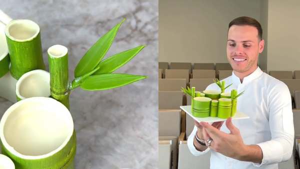 मैंगो स्टिकी राइस के साथ स्वादिष्ट थाई मिठाई