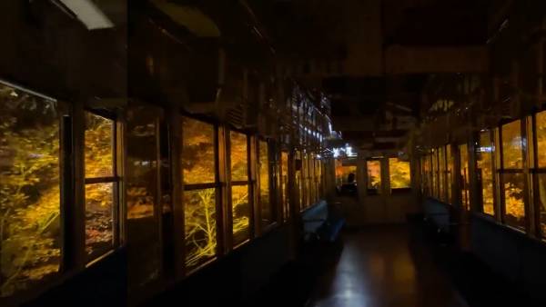 कुरामा लाइन पर ईज़ान इलेक्ट्रिक रेलवे