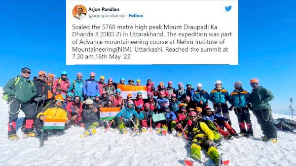 देहरादून में ट्रेनिंग के दौरान सीखा पर्वतारोहण देहरादून में ट्रेनिंग के दौरान सीखा पर्वतारोहण