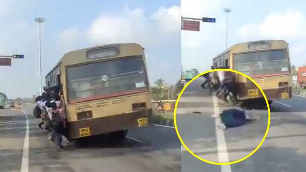 बस यात्रियों से खचाखच भरी