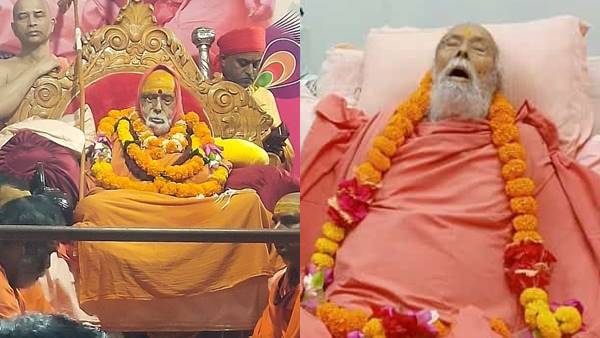 नेता, मंत्री और शिष्यों का लगा तांता 