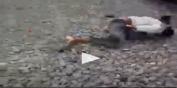घटना का वीडियो हो रहा है वायरल