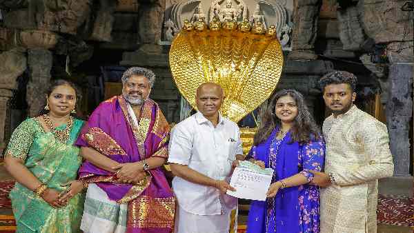 मुस्लिम जोड़े ने तिरुपति मंदिर को दिया 1.2 करोड़ रुपए का दान