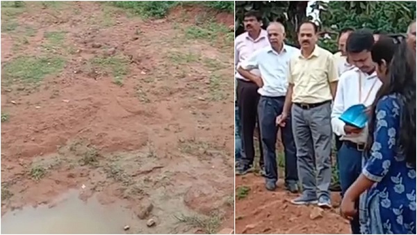 टीकमगढ़ः दिल्ली से आई टीम, सड़क खुदवाकर जांच कराई