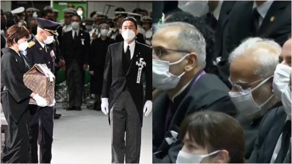 शिंजो के राजकीय अंतिम संस्कार में विदेशी नेताओं का जमावड़ा