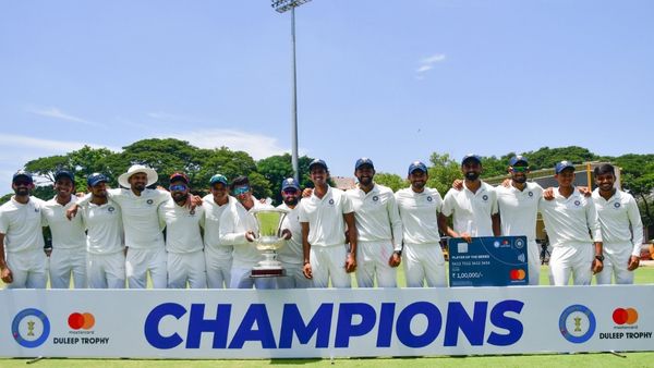 सबसे ज्यादा दिलीप ट्रॉफी जीतने वाली टीम