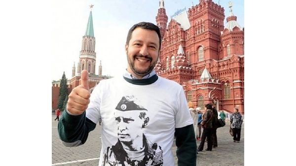 पुतिन केकट्टर समर्थक हैं साल्विनी