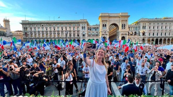 चुनाव में जियोर्जिया मेलोनी को जीत!