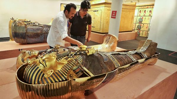 तूतनखामेन के कब्र से क्या क्या मिला था?